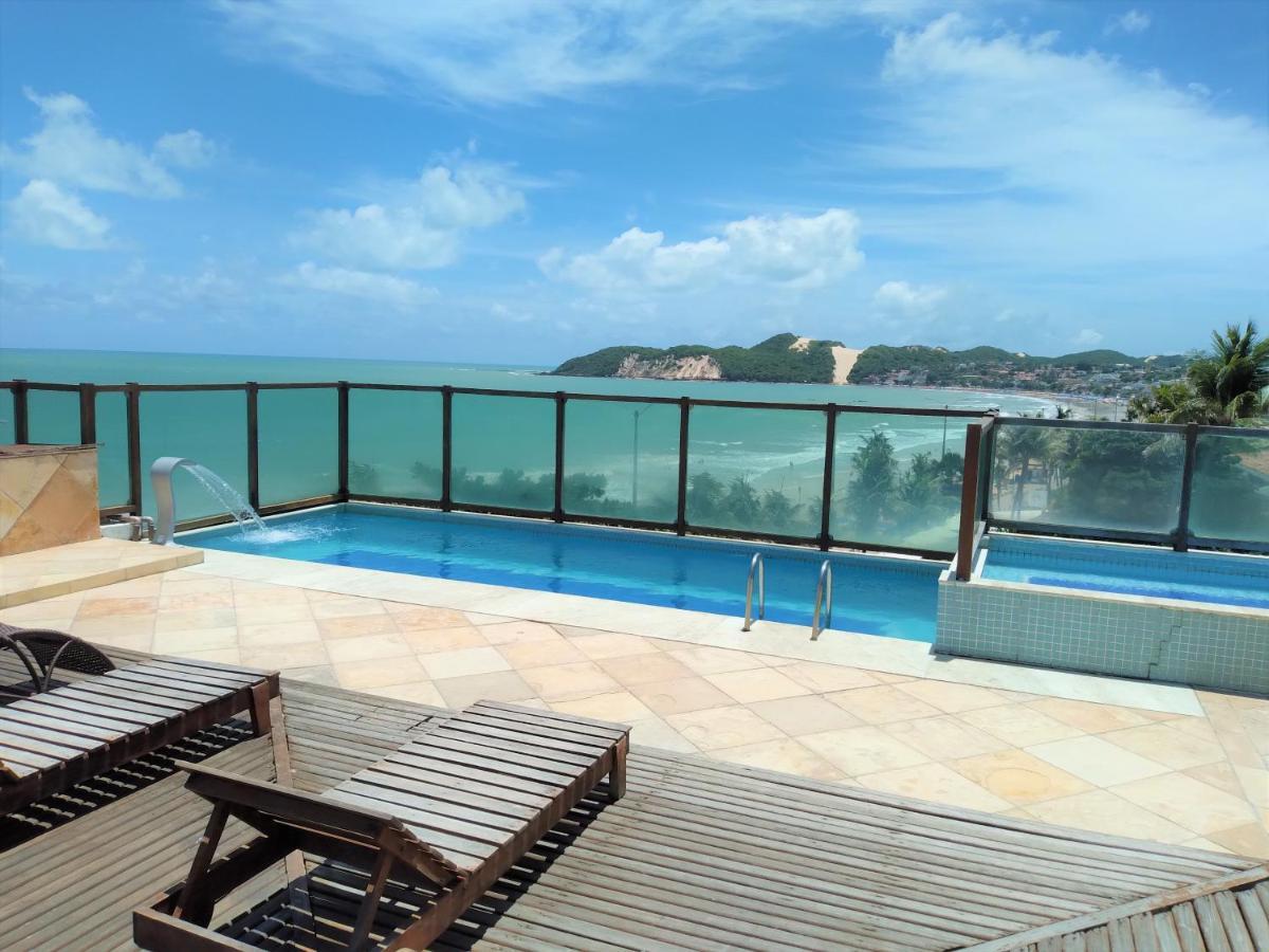 Flat A Beira Mar, Vista Lateral - Araca 408 Apartment Натал Екстериор снимка